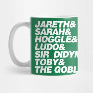 The Labyrinth Names List Mug